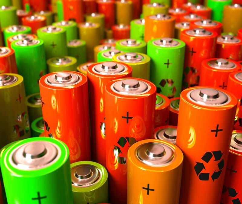 Electrochemical separation and recovery of materials from spent Li-ion batteries (LIBs)